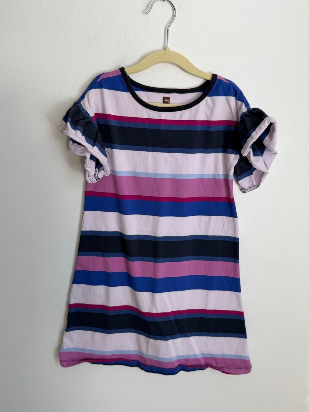 Tea Collection Striped Dress Girl's size 7